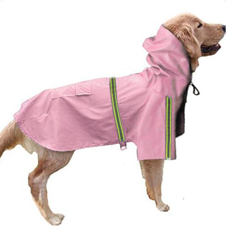 Reflective Dog Raincoat for Big Dogs – view 9
