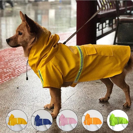 Waterproof Dog Raincoat for Wet Weather Walks – view 7