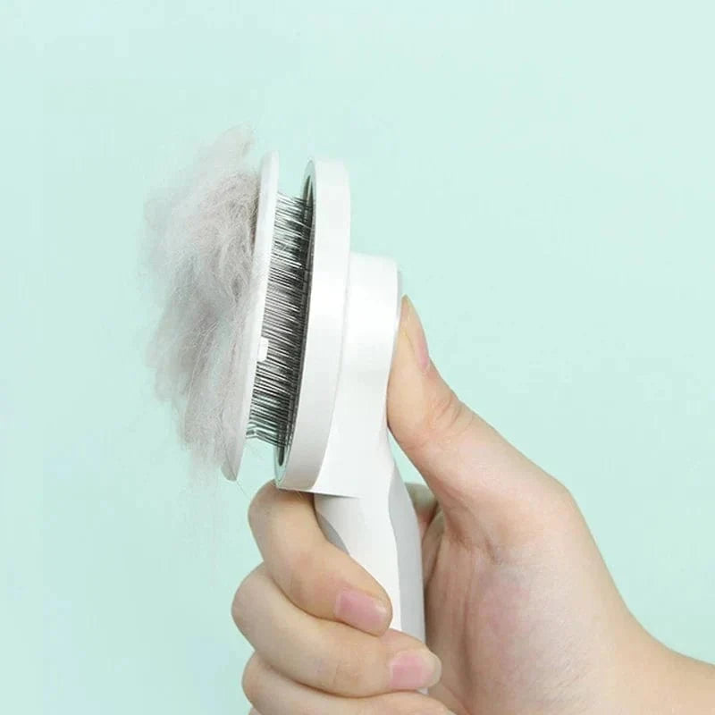 Self-Cleaning Slicker Brush for Effortless Pet Grooming – view 7