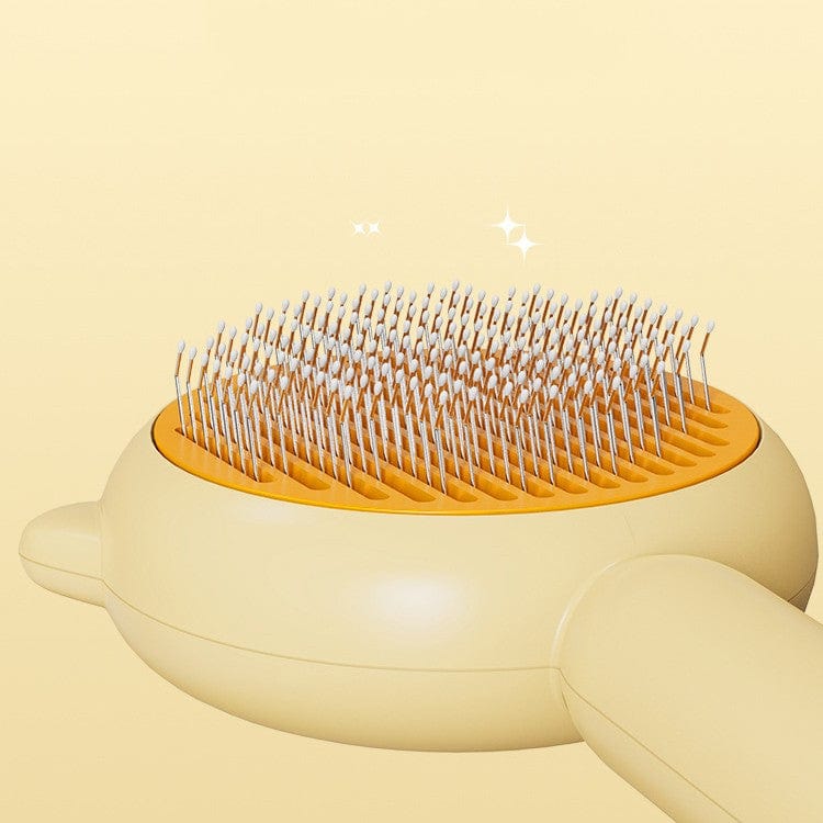 Self-Cleaning Cat Grooming Brush for Easy Hair Removal – view 8