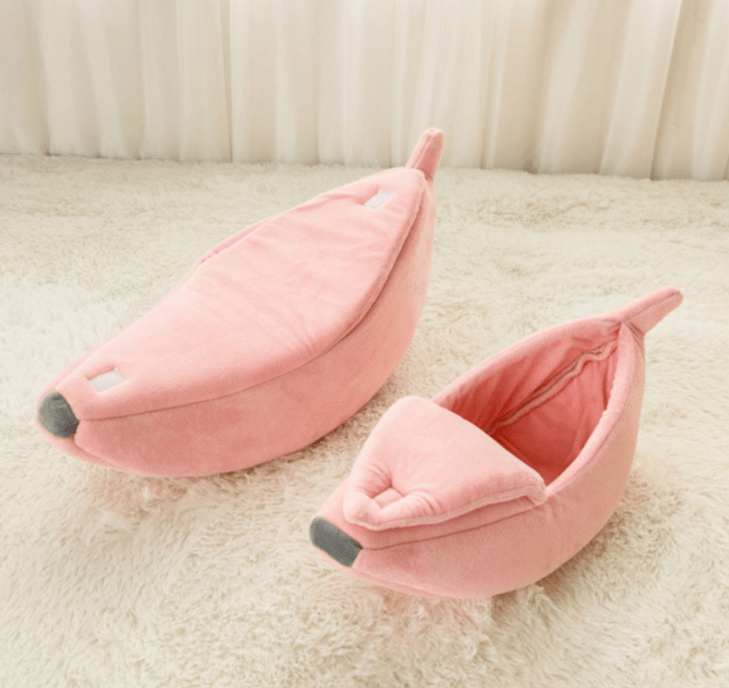 Kawaii Banana Pod Pet Bed – view 11