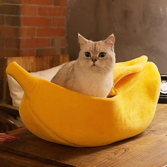 Kawaii Banana Pod Pet Bed – view 9