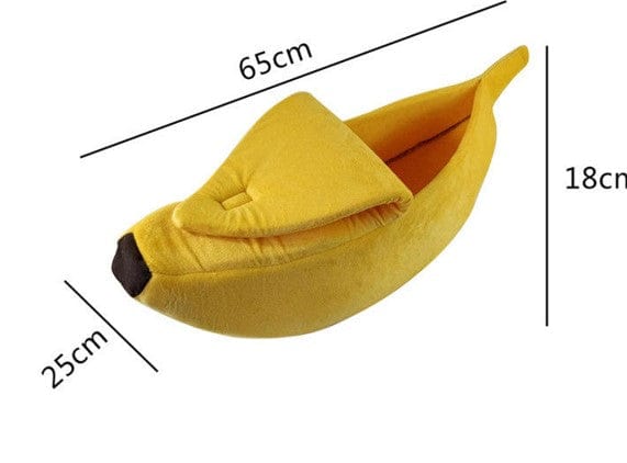 Kawaii Banana Pod Pet Bed – view 13