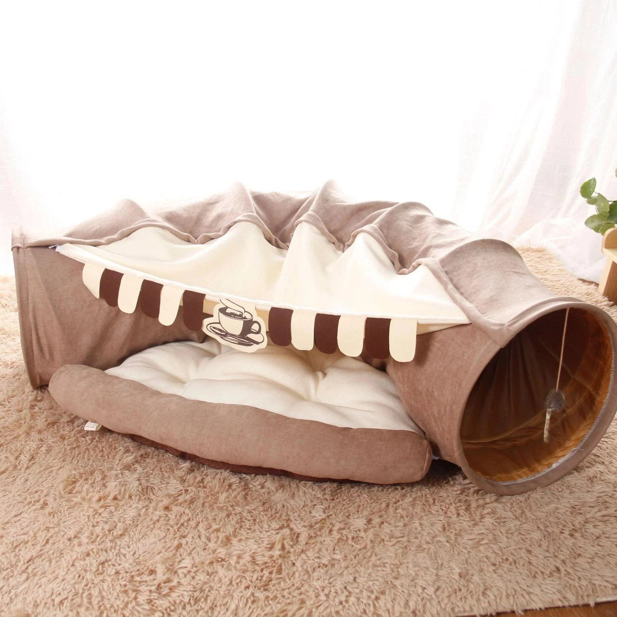 Plush Burrowing Cat Tunnel – view 13