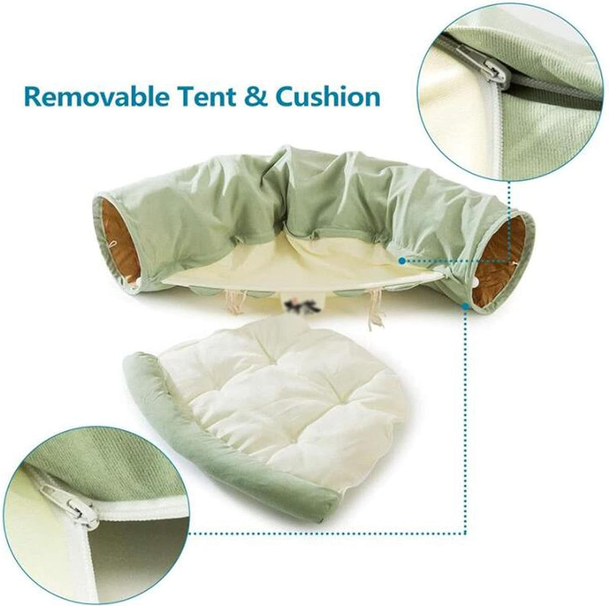 Plush Burrowing Cat Tunnel – view 8
