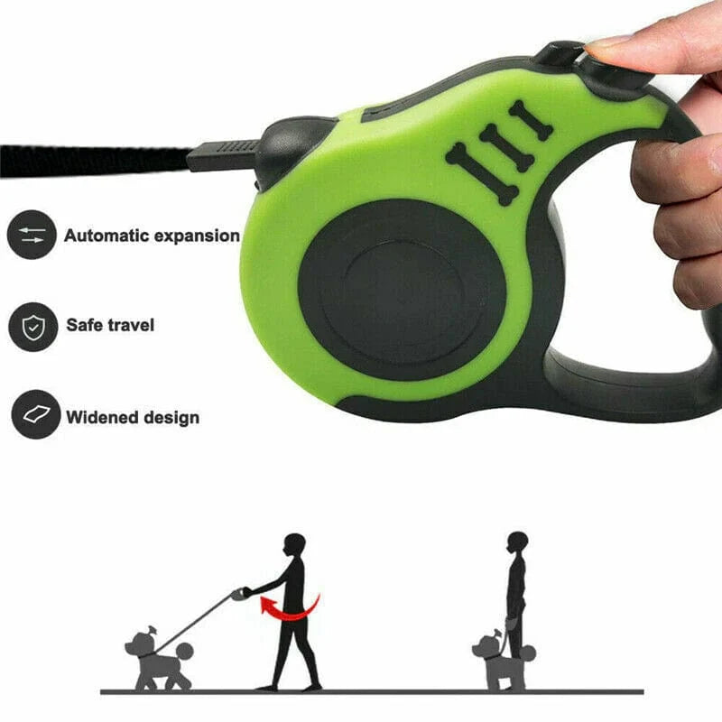 Retractable Dog Leash with Nylon Cord – view 10