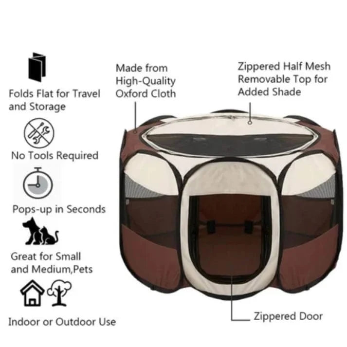 Easy Foldable Pet Playpen – view 15