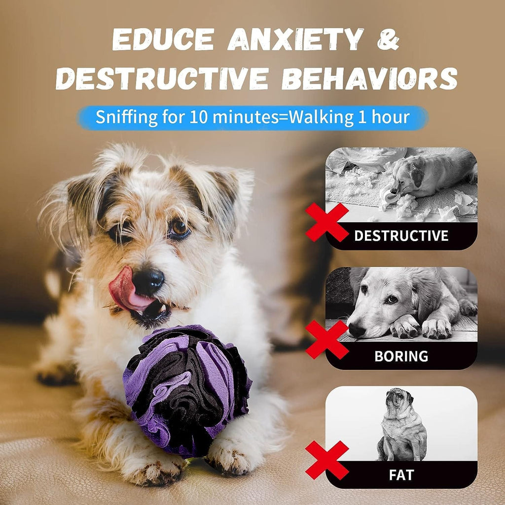 Interactive Snuffle Puzzle Ball for Dog Enrichment – view 14