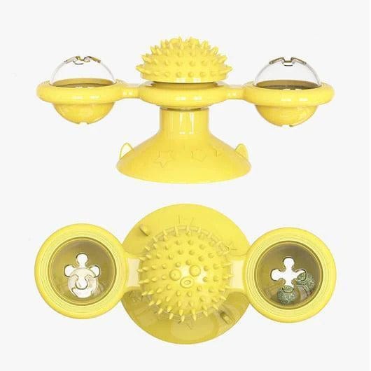 Windmill Rotating Suction Cup Spinning Cat Toy – view 10