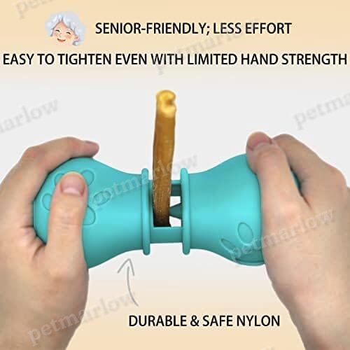 Bully Stick Holder for Dogs, Chew Holder, Prevent Choking Safety Device-Large – view 5