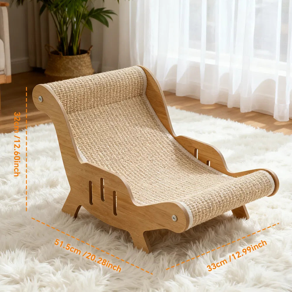 C-Type All Inclusive Sisal Cat Lounge Chair – view 2