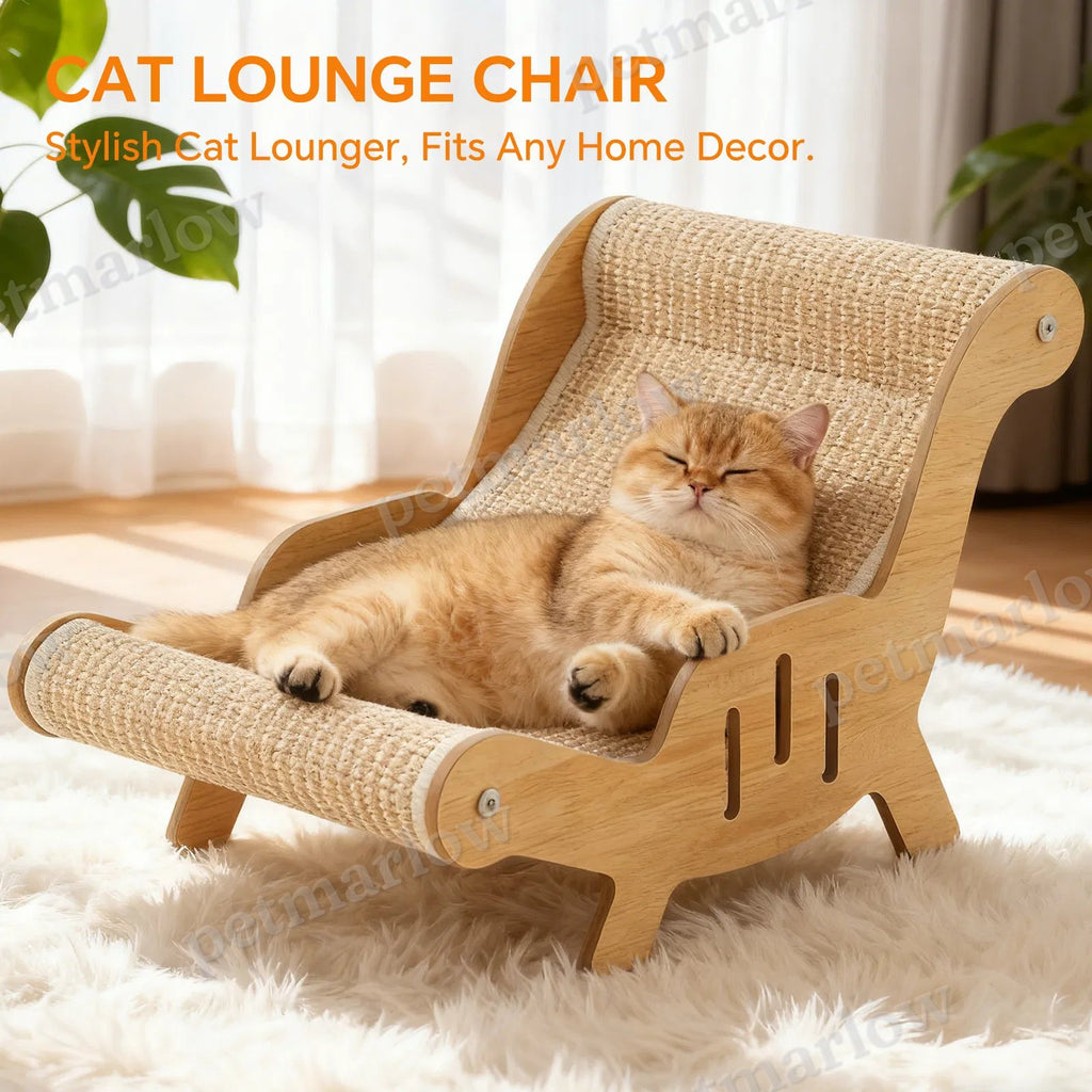 C-Type All Inclusive Sisal Cat Lounge Chair – view 6