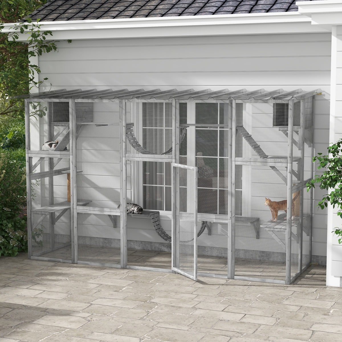 Catio Playground Cat Window Box Enclosure for Urban Cats – view 8