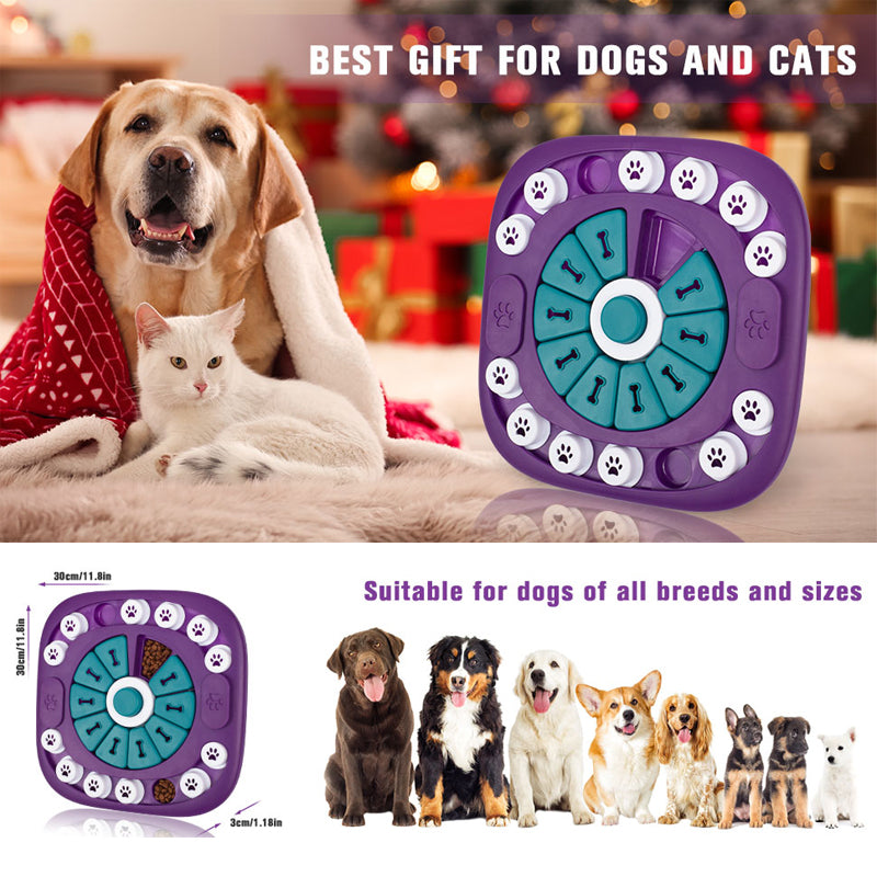 Dog Puzzle Toys, Interactive Treat Puzzle Toy – view 8