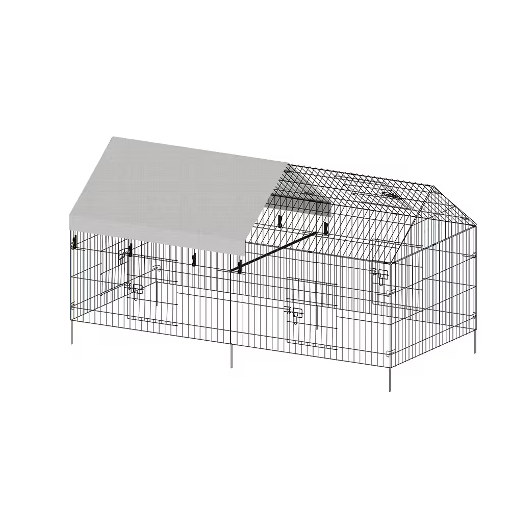 Pointed Wire Chicken Coop for Poultry Breeding – view 8