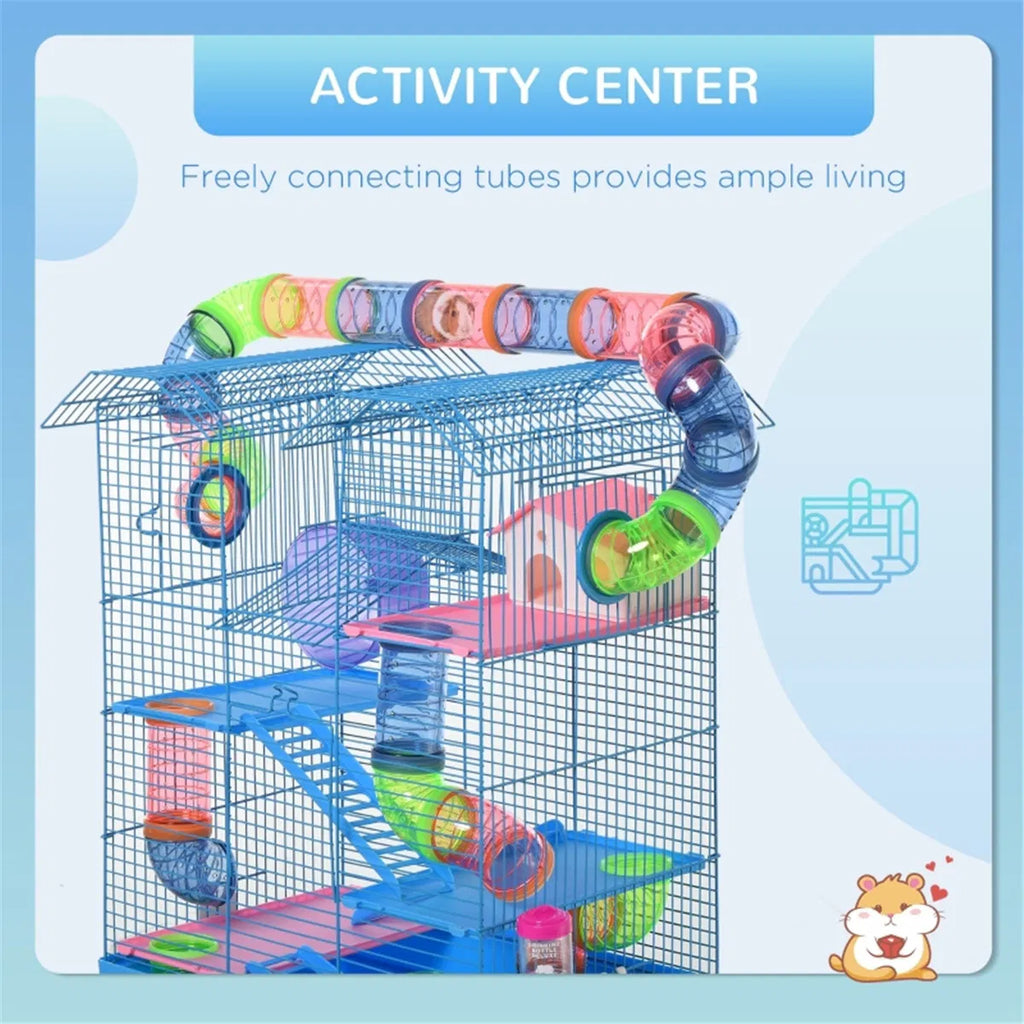 Hamster Cage with Tubing System and Accessories – view 8