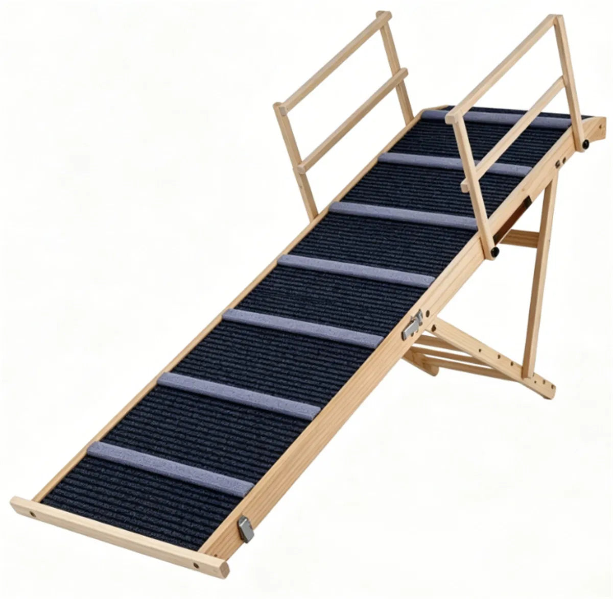 Adjustable Foldable Pet Ramp for Dogs with Non-Slip Surface – view 9