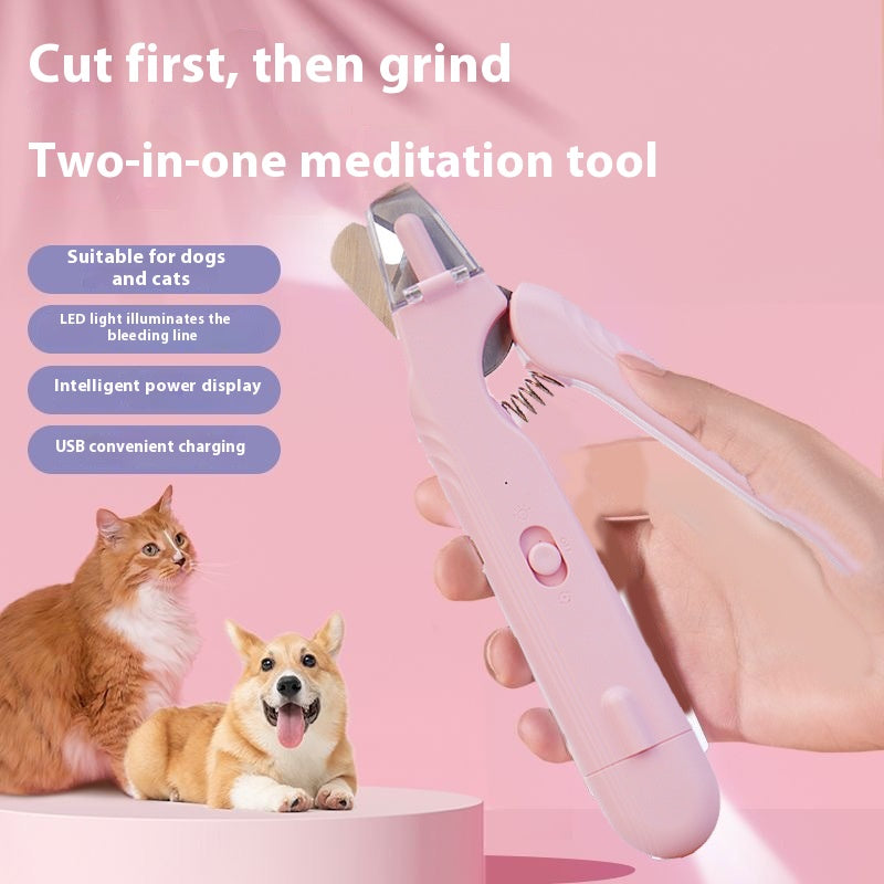 2 In 1 Pet Nail Clippers With LED Light for Dogs and Cats – view 15