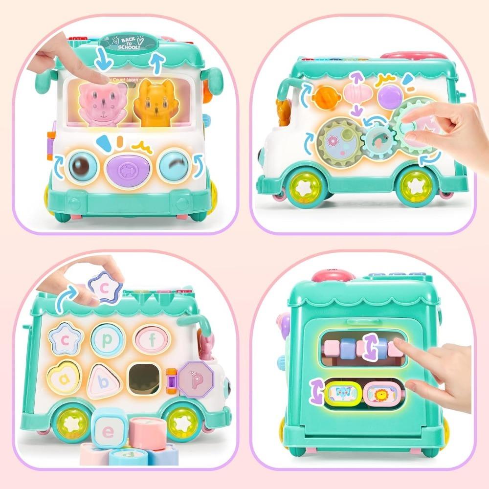 Activity Bus Toy Set 6-in-1 Musical Learning for Toddlers – view 14