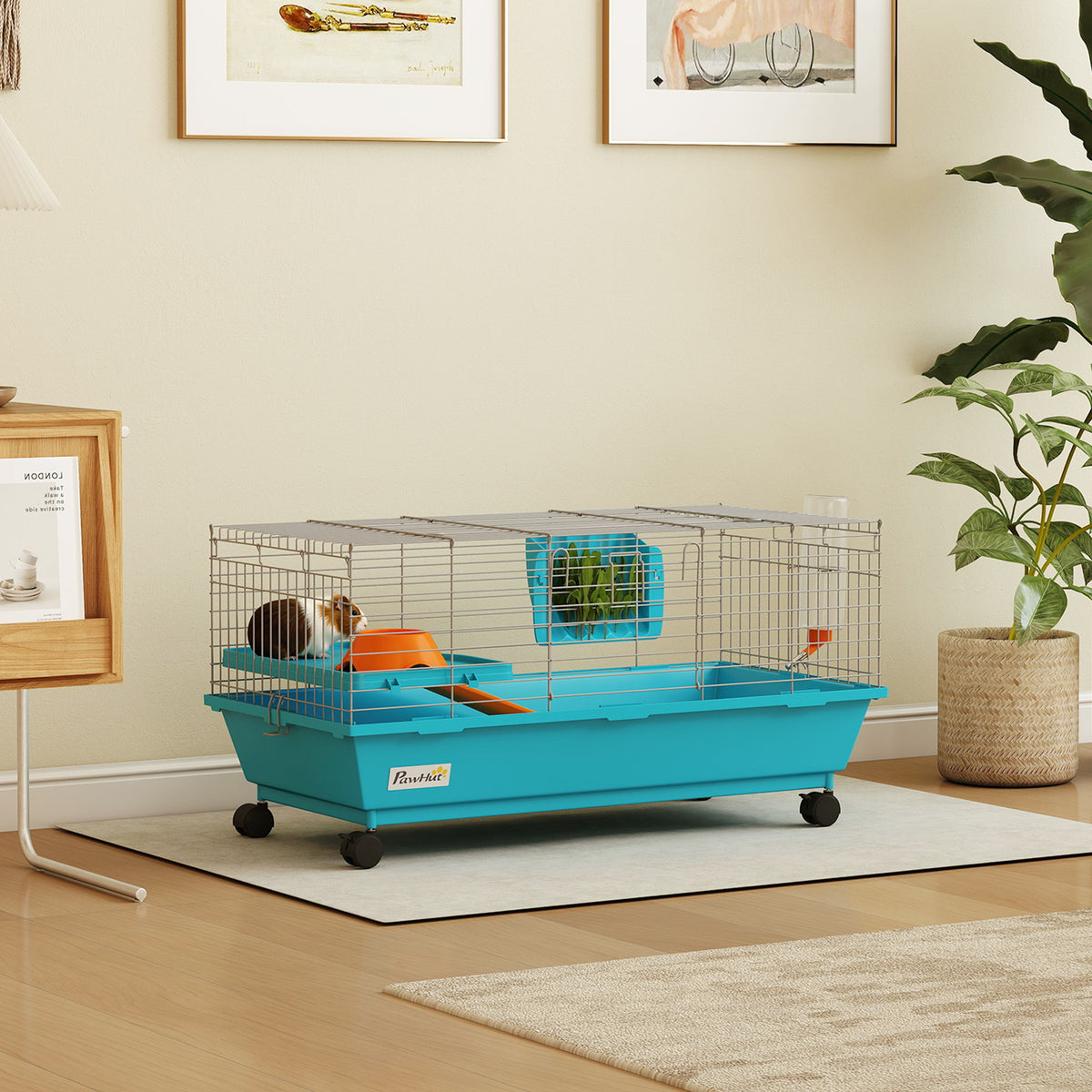 Small Animal Cage with Wheels and Accessories – view 8