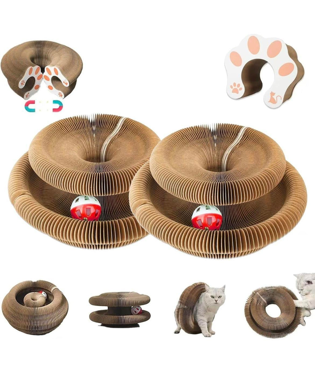 Accordion-style Folding Cat Scratching Post – view 7