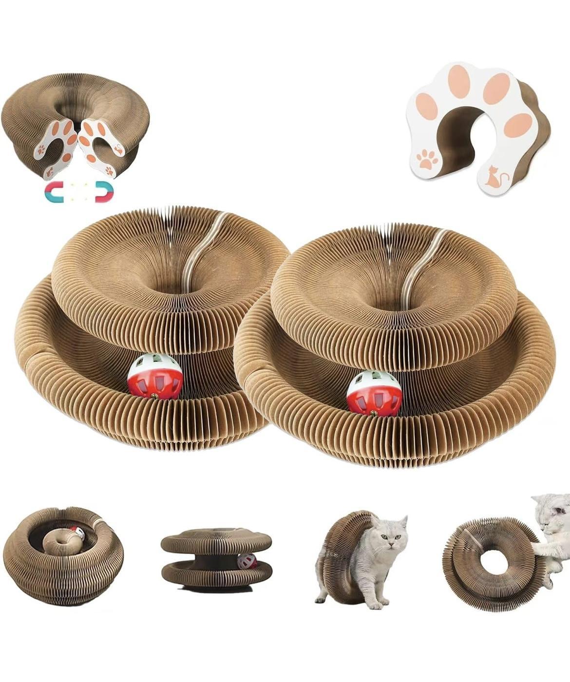 Accordion-style Folding Cat Scratching Post – view 7