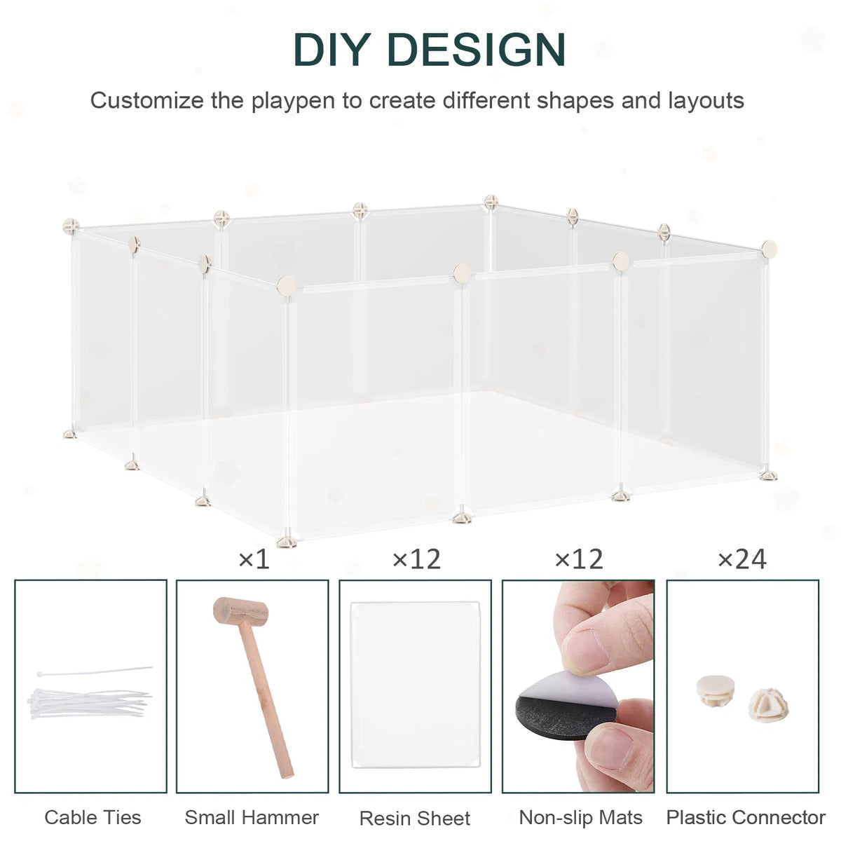 Small Animal Playpen for Bunnies and Guinea Pigs – view 7