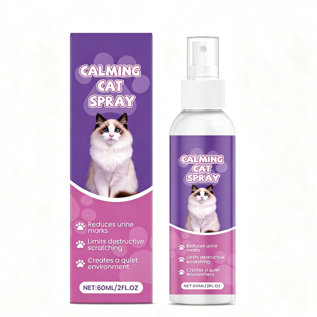 Calming Cat Spray for Stress Relief and Behavior Correction