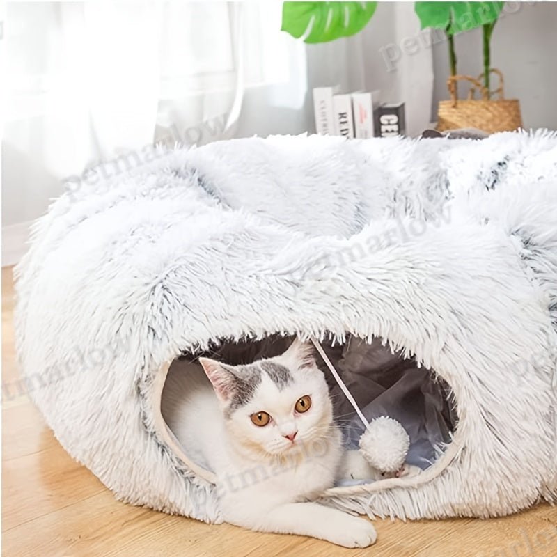 Calming Cat Tunnel Bed – view 4