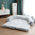 Calming Plush Couch Protector – Grey / S