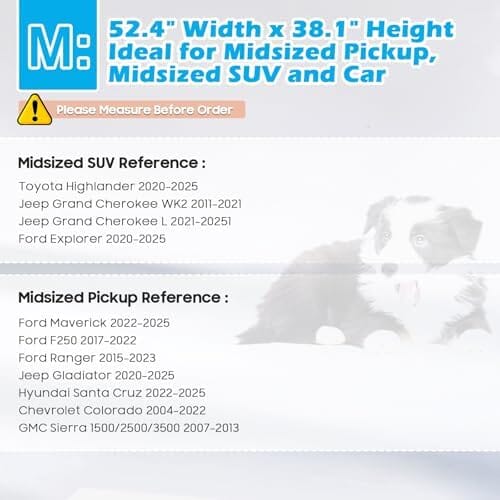 Car Divider Back Seat Barrier for Midsized Pickup – view 9