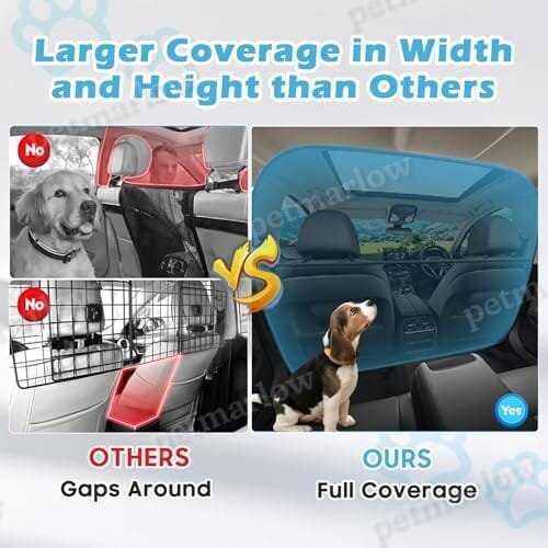 Car Divider Back Seat Barrier for Midsized Pickup – view 5