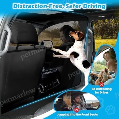 Car Divider Back Seat Barrier for Midsized Pickup – view 6