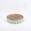 Cardboard Loop for Cats with Cactus Design - Modern Style Scratcher – Green / S