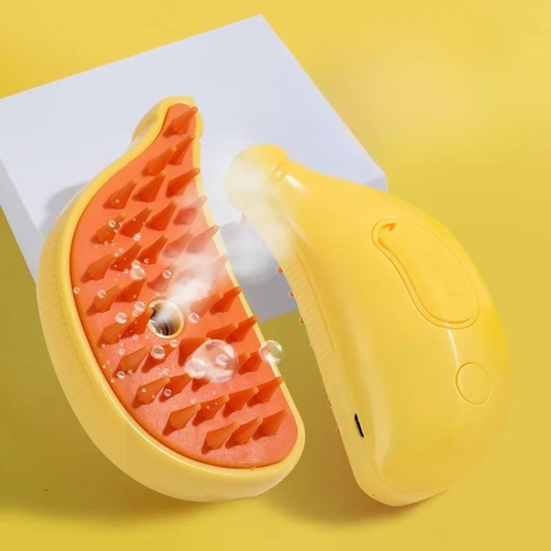 Care and Massage Brush for Dogs – Type of banana