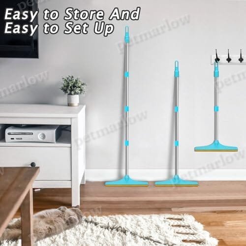 Carpet Rake for Pet Hair Removal - Reusable Pet Hair Remover – view 5