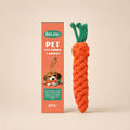 Carrot-Shaped Pet Chew Toy for Dogs and Cats