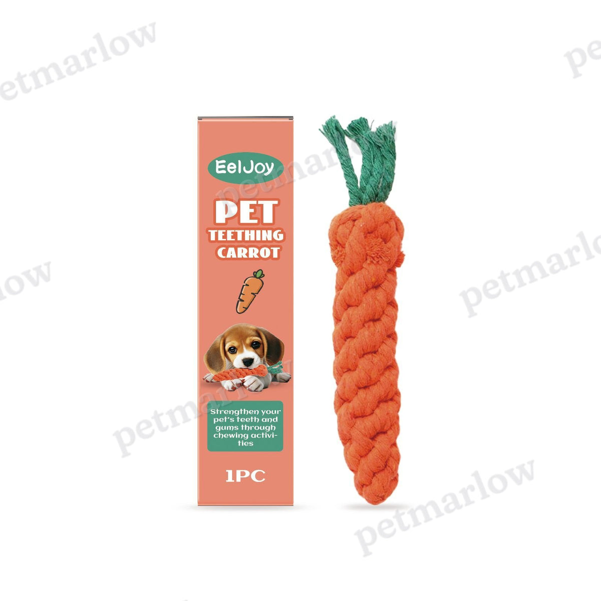 Carrot-Shaped Pet Chew Toy for Dogs and Cats – view 6