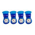 Cartoon Pet Boots Silicone Waterproof Non-slip Soft Bottom Summer Cat Supplies – Blue / S