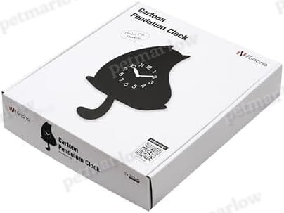 Cartoon-Style Cat-Shaped Pendulum Wall Clock – view 4