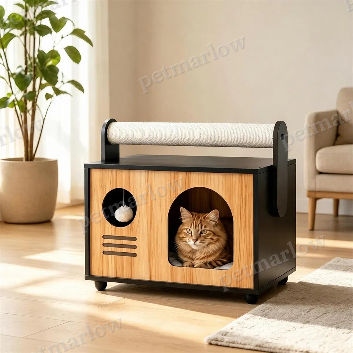 Cat and Dog Kennel Modern 19 Inches X 12 X 17.5 – view 6