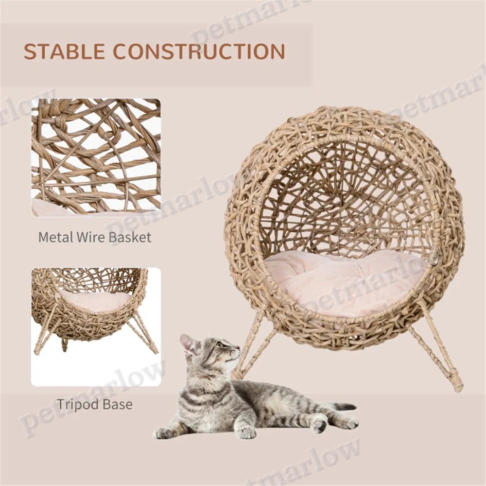 Cat Bed/Cat House - Beige – view 5