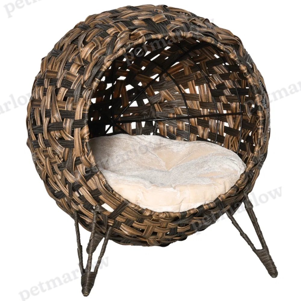 Cat Bed/Cat House - Brown – view 6