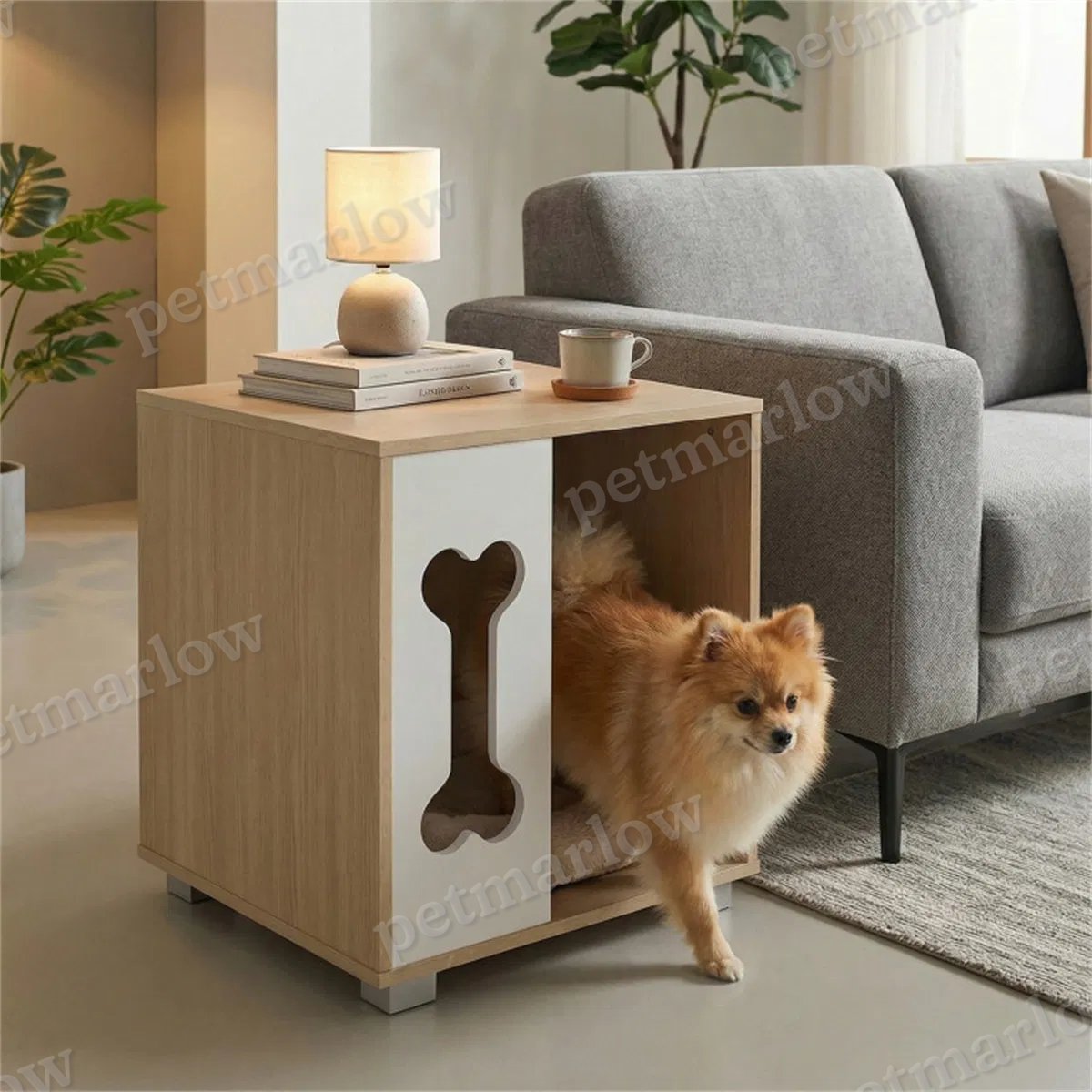 Cat Dog House Dog Bed Side Table – view 3