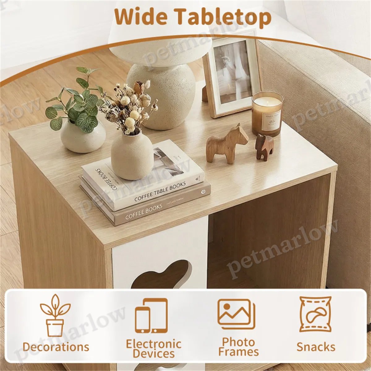 Cat Dog House Dog Bed Side Table – view 5