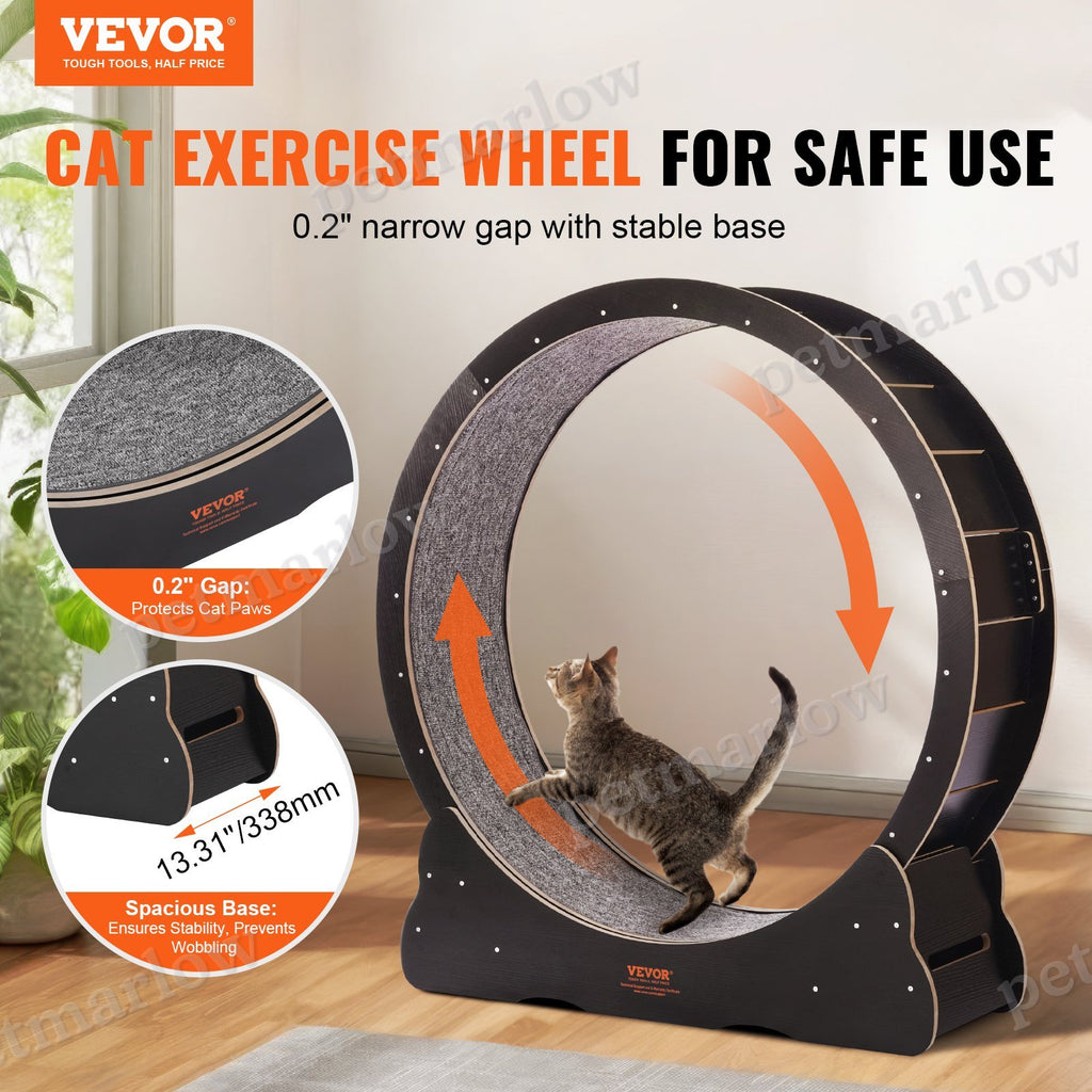 Cat Exercise Wheel for Indoor Cats - Large Treadmill for Play – view 5