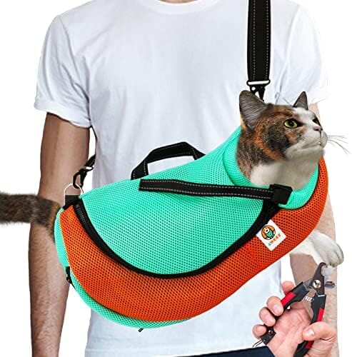 Cat Grooming Bag Adjustable Cat Bathing Bag Anti Scratch Bite Restraint Bag – view 9