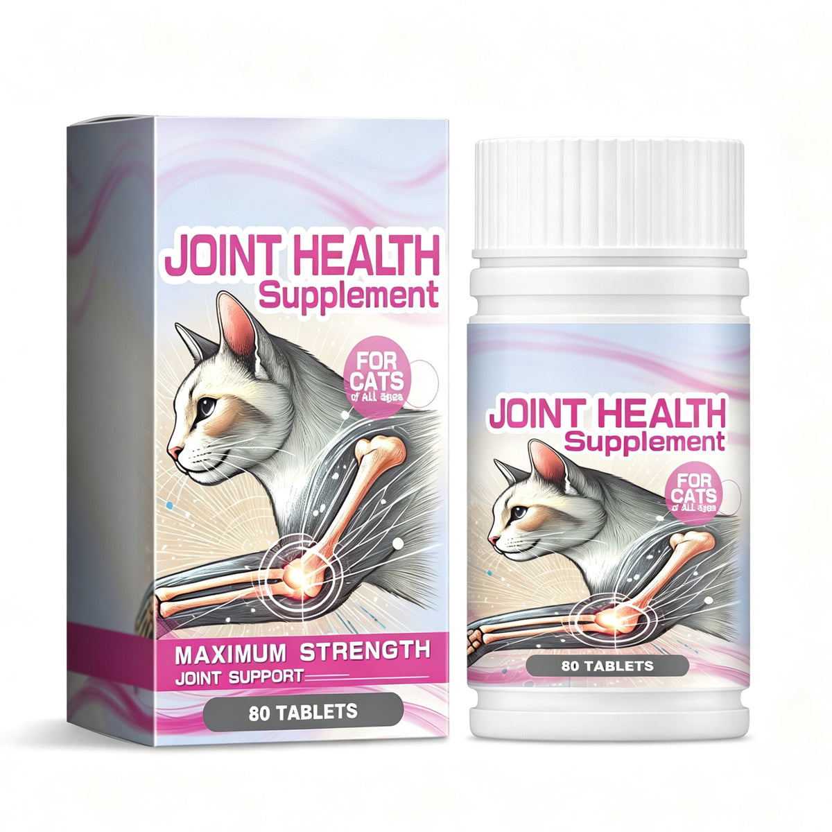 Cat Joint Health Support Tablets for All Breeds