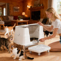 Cat Litter Box With Flip Top