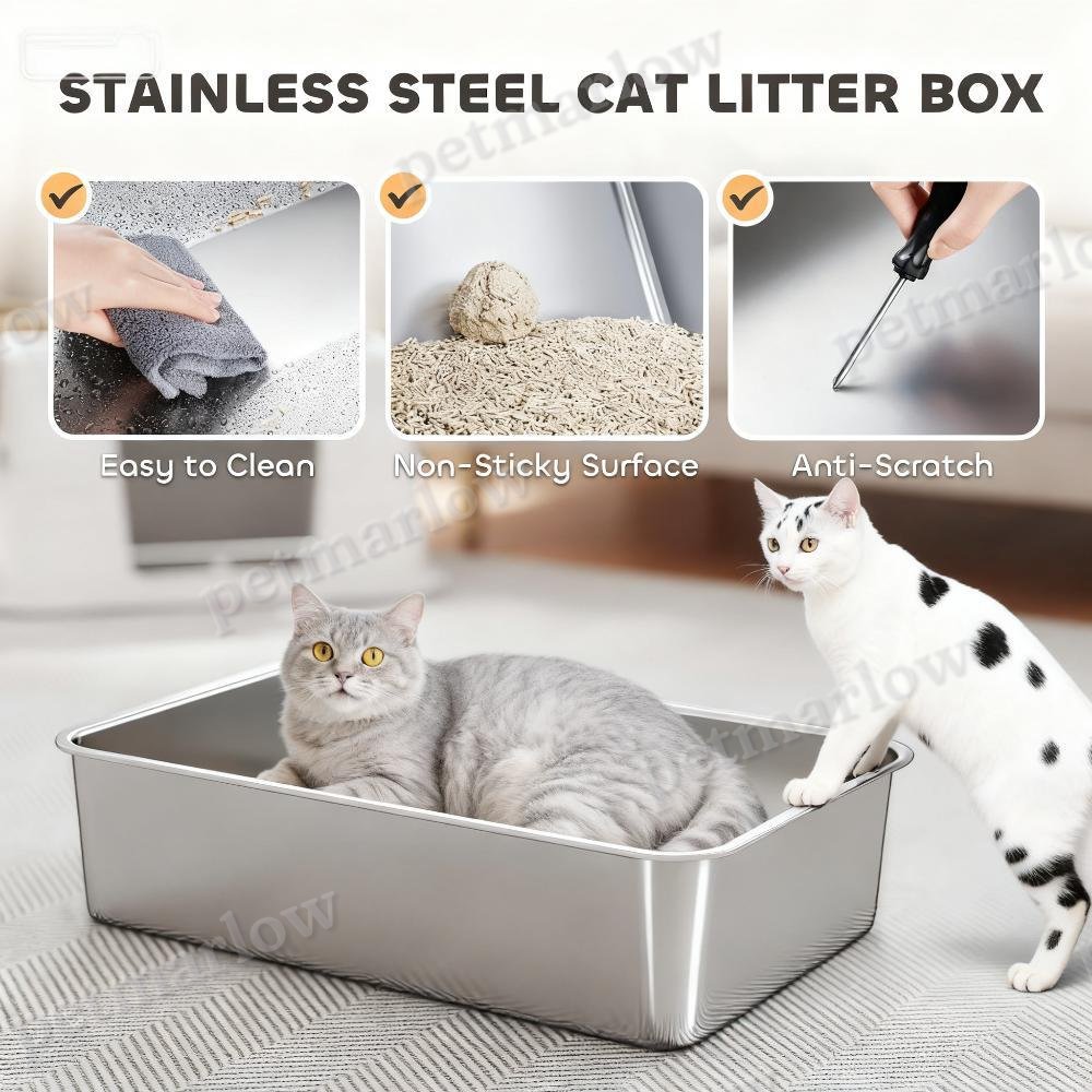 Cat Litter Box With Flip Top – view 6